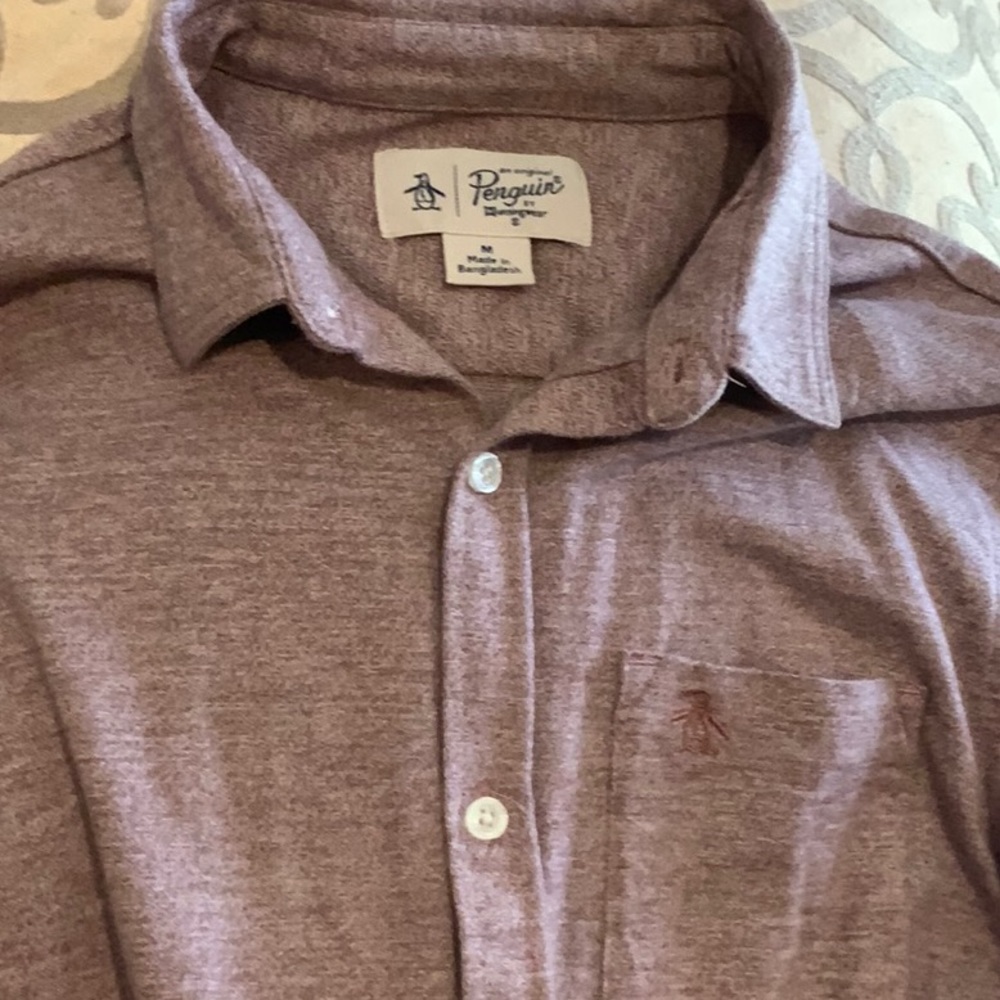 Mens Penguin shirt size medium